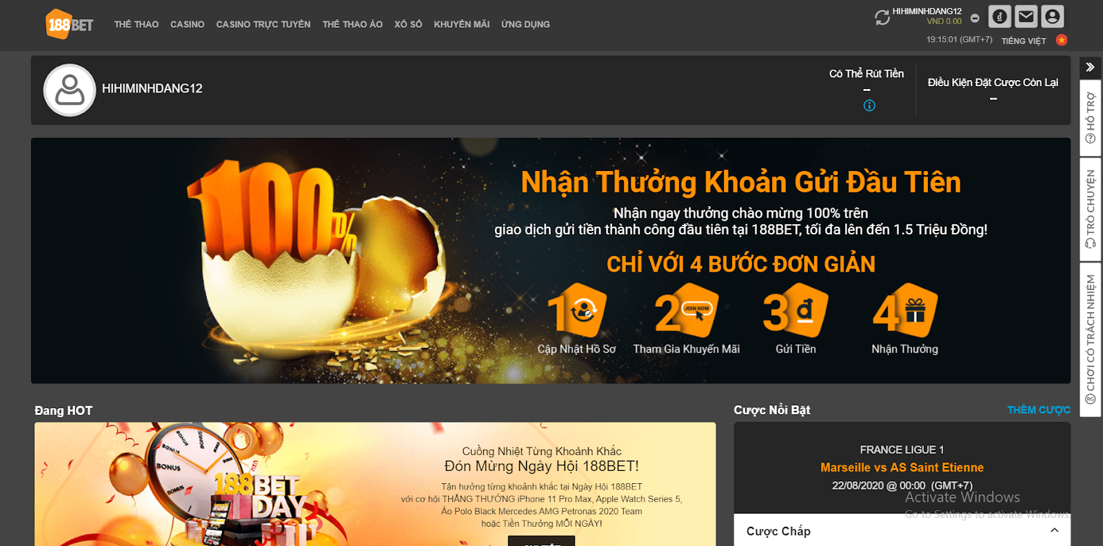 Khám phá nhà cái 188BET – Nhà cái uy tín hiện nay